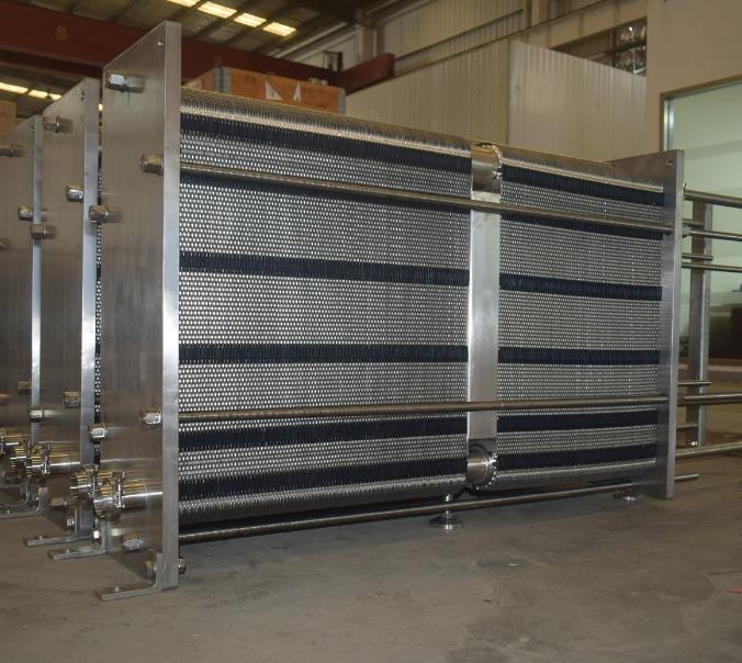 食品行業(yè)換熱器案例